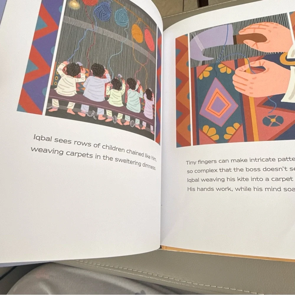 Malala & Iqbal Brave Kids from Pakistan Flip Book by Jeanette Winter Reversible